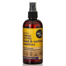 Lemon Myrtle Hand & Surface Sanitiser Spray (250mL)